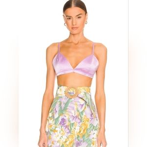 NWT Bronx And Banco Capri Triangle Lavender Bralette